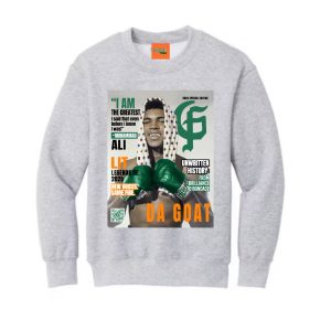 Ali Signature Magazine Sweatshirt - For Kids Too