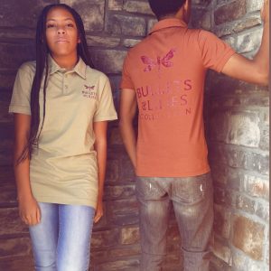 Juniors Bullets & Lilies Designer Polo Shirt